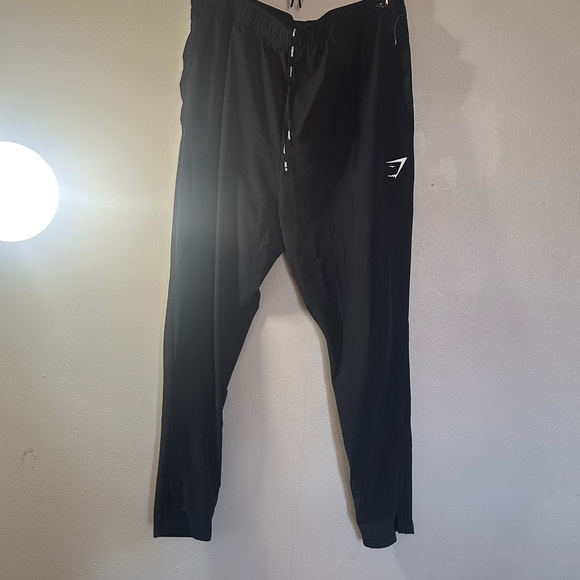 Gymshark Black Joggers for Men - Picture 1 of 11